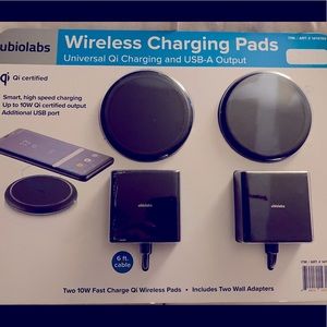 NWT Ubiolabs universal wireless chargers